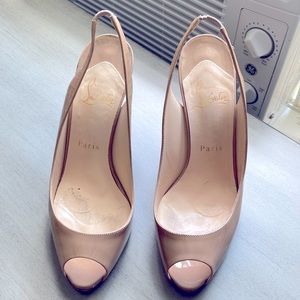 Christian Louboutin Peep Toe heels